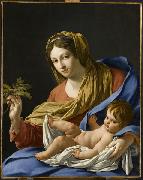 Simon  Vouet Vierge Hesselin oil